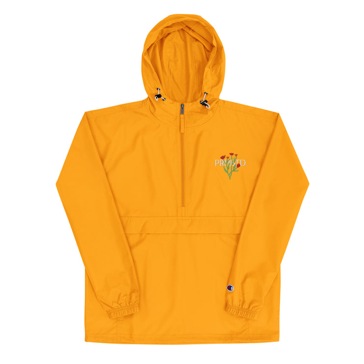 PROHIBITED Embroidered Champion Packable Jacket