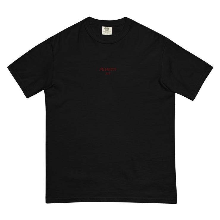 PROHIBTED 562 Embroidered Heavyweight T-Shirt
