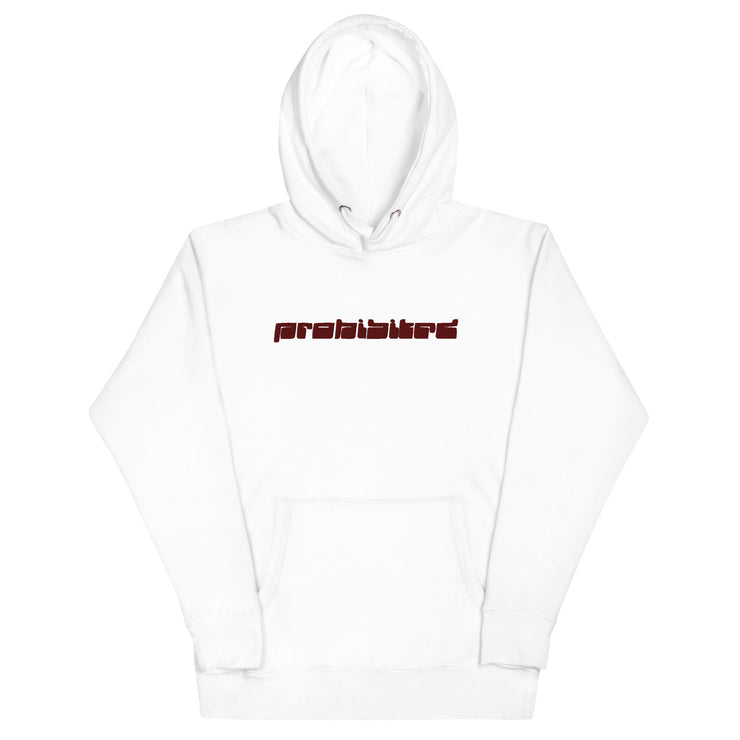 PROHIBITED Embroidered Hoodie