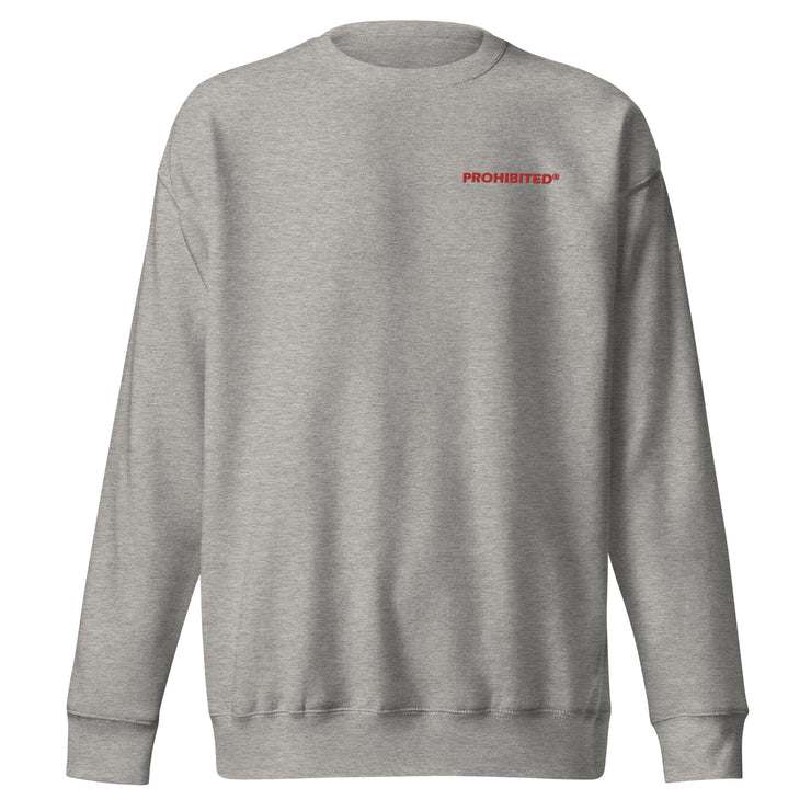 PROHIBITED® Embroidered Sweatshirt