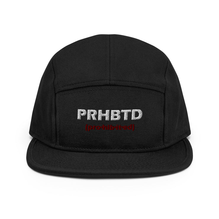 PRHBTD Embroidered 5 Panel Camper Hat