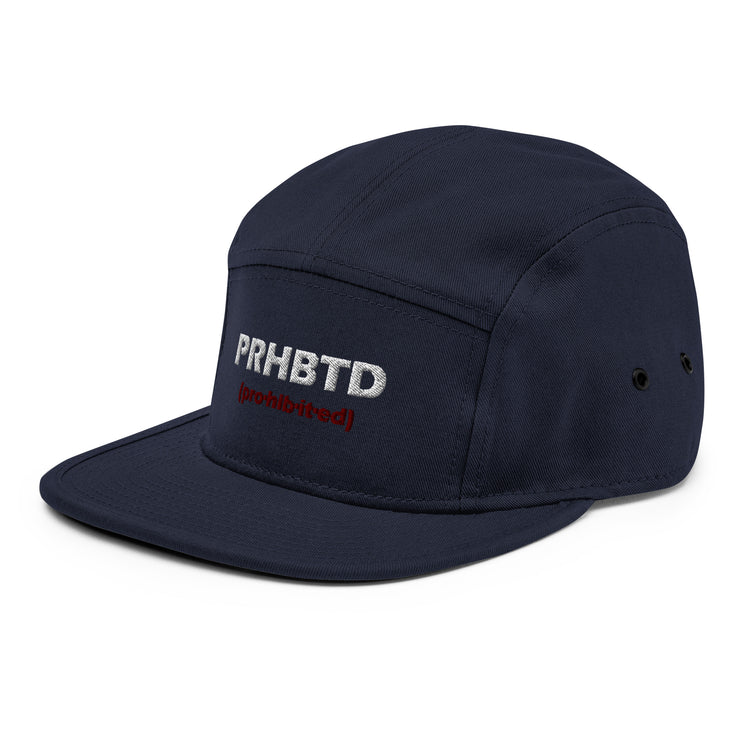 PRHBTD Embroidered 5 Panel Camper Hat